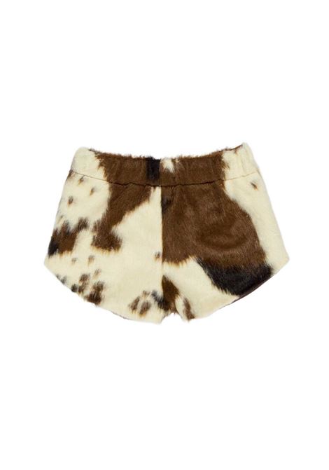 Shorts con fantasia animalier U+E' BY MISS GRANT | UE2366NMORO